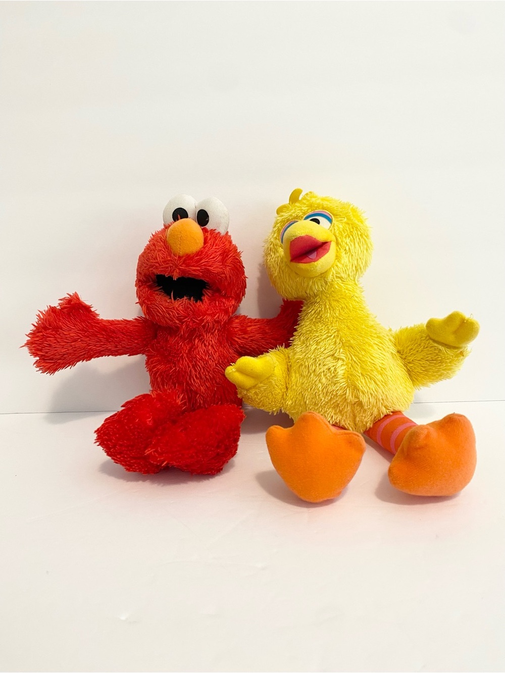 Sesame Street Plush Lot Elmo Big Bird Soft Doll Stuffed Animal Bundle Toy